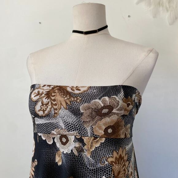 LulaRoe Womens Whimsigoth Midi Skirt Dress Size 3XL Fairy Grunge Stretch Office - Picture 4 of 10